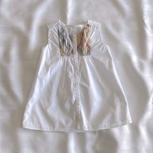 Burberry baby girl dress with hanger